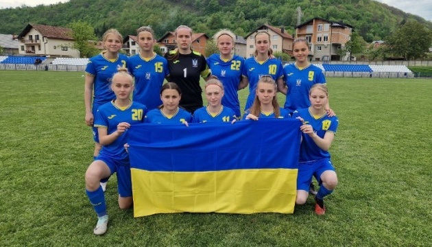 Дівоча збірна України з футболу обіграла словенок на Турнірі розвитку УЄФА