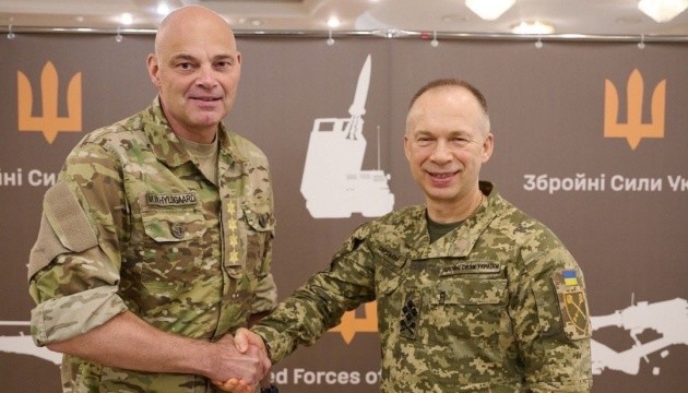 Сирський і командувач оборони Данії у Києві обговорили нагальні потреби ЗСУ