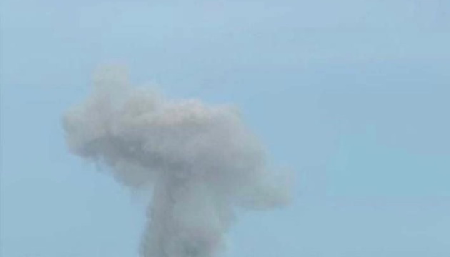 Feindliche Drohne über Saporischschja abgeschossen