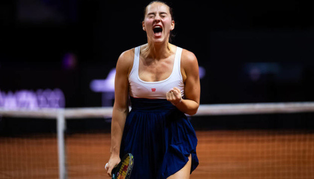 Костюк здобула третю поспіль перемогу над тенісисткою з топ-10 на турнірі WTA 500 в Штутгарті
