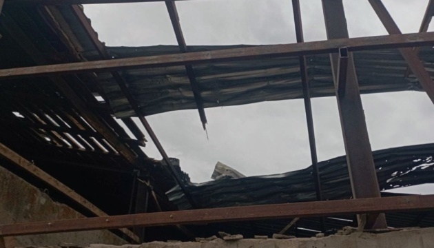 Russian troops hit Zolochiv community in Kharkiv region with airstrike, man injured