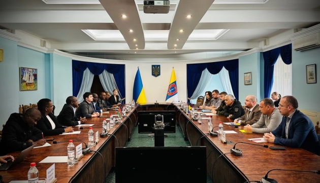 Una delegación de Kenia visita Odesa