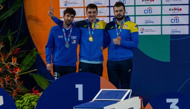 Українські паралімпійці здобули вже понад 20 медалей на чемпіонаті Європи з плавання