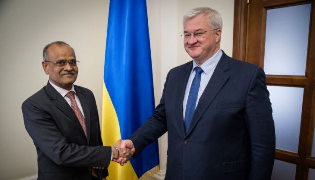 У МЗС обговорили з послом Індії важливість підтримки української Формули миру