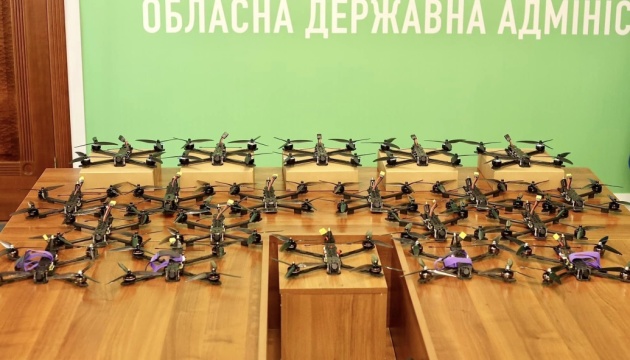 Вінницька ОВА передала нацгвардійцям 20 FPV-дронів