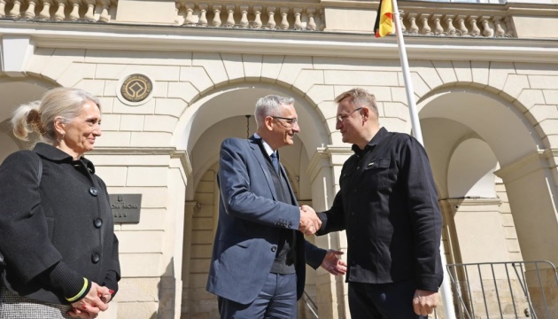 German ambassador Martin Jaeger arrives in Lviv