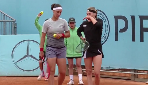 Калініна та Ястремська поступилися у першому колі парного турніру WTA у Мадриді