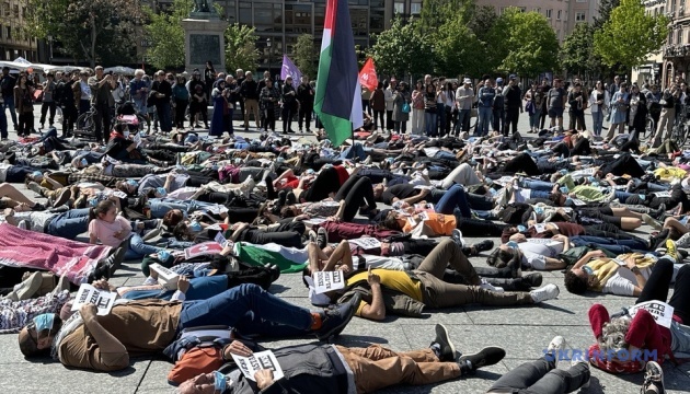 У Страсбурзі відбулася дозволена демонстрація на підтримку Палестини