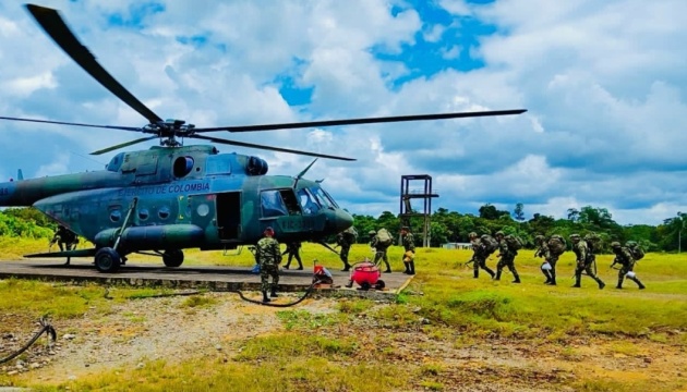 У Колумбії розбився військовий вертоліт російського виробництва, є загиблі