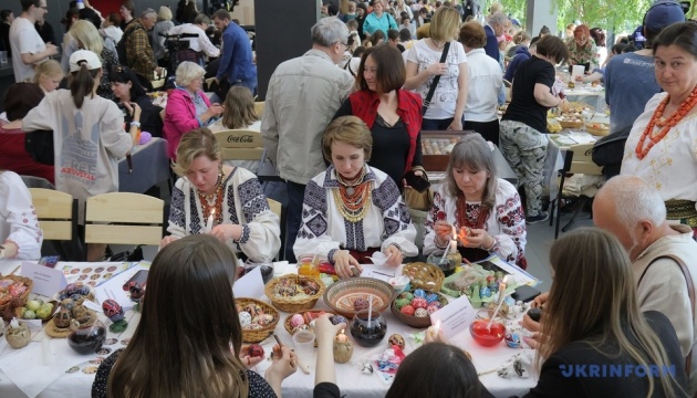World record was set at Ukrainian Easter Egg Festival in Kyiv
