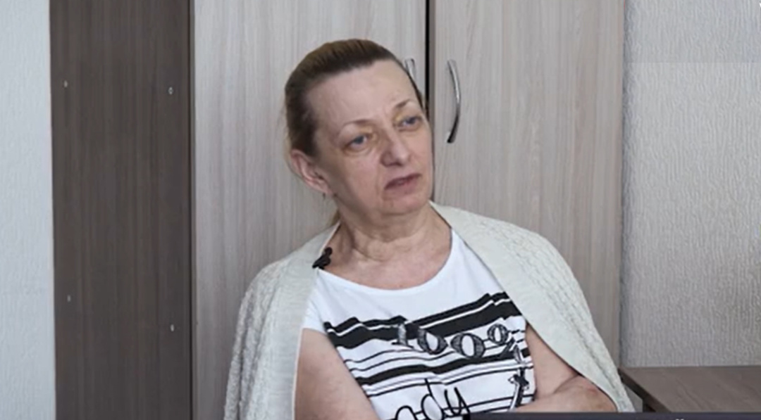 Валентина Заярна. Скриншот з пропагандистської програми