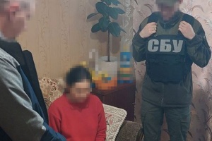 Russian propaganda accomplice detained in Kharkiv