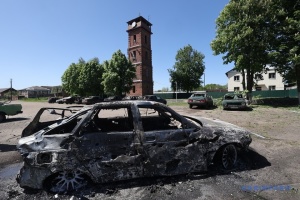 Besatzer griffen Solotschiw mit mindestens drei Lenkfliegerbomben an – Polizei