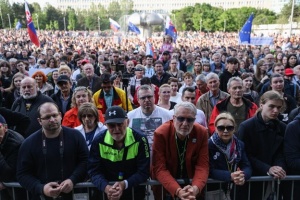 У Словаччині тисячі людей протестували проти реформи суспільного мовника
