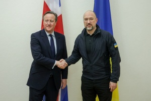 Shmygal y Cameron tratan los temas de energía y apoyo económico a Ucrania