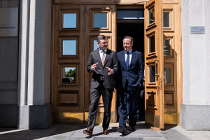 David Cameron annonce le début des négociations avec l’Ukraine pour un partenariat de cent ans 