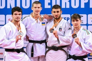Українські дзюдоїсти здобули чотири нагороди  юніорського Кубка Європи
