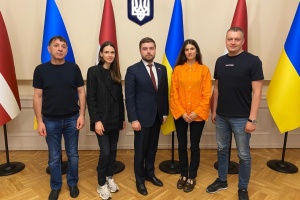 Посол зустрівся з членами Українського дому в Латвії