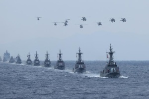 Türkische Marine startet Manöver in vier Meeren