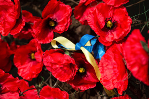 In Ukraine wird zum ersten Mal Gedenk- und Siegestag über Nationalsozialismus im Zweiten Weltkrieg gefeiert