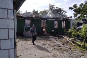 In Kherson region, consequences of shelling of Stanislav village shown