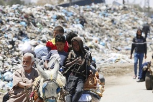 Через бойові дії в Рафаху і на півночі Гази біженцями стали майже пів мільйона людей - ООН