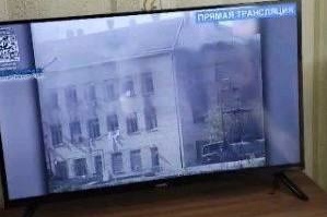 У РФ хакери зламали телеканали: замість параду показували кадри, пов'язані з війною в Україні