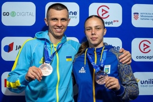 Чоботар та Сєлємєнєва здобули дві бронзові нагороди на ЧЄ з карате 