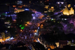 В антиурядовому протесті у Грузії взяли участь щонайменше 200 тисяч людей
