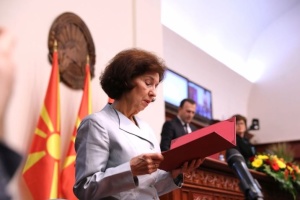 Посол Греції пішла з церемонії інавгурації нового президента Північної Македонії