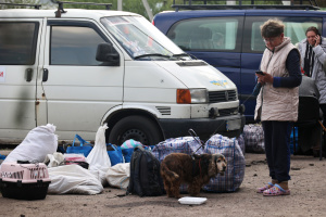 
Rescuers evacuate 12 people from frontline area near Pokrovsk
