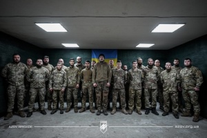 Полковник Прокопенко вручив бійцям «Азову» нагороди Нацгвардії