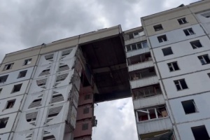 Під'їзд будинку в Бєлгороді, ймовірно, зруйнував російський боєприпас - CIT