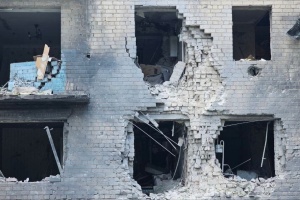 Enemy strikes damage 23 houses, kindergarten, medical facility in Kherson region