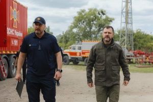 Клименко проінспектував роботу оперативної бази рятувального загону спецпризначення