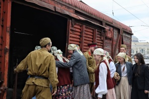 В Одесі провели перфоманс до роковин депортації кримських татар