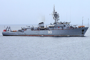 Generalstab meldet Zerstörung von russischem Minenräumschiff „Kowrowez“