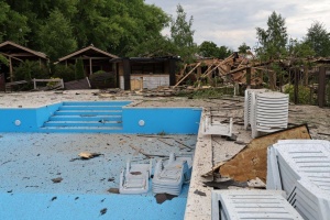 Six killed, 27 injured in Russian attack on recreation center near Kharkiv