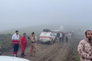 В Ірані завершили пошукові роботи на місці падіння гелікоптера Раїсі, всі тіла знайдені
