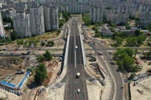 У Києві на Оболоні відкрили рух новим шляхопроводом