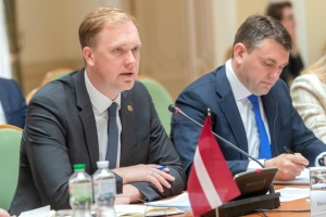 Латвія прагне сприяти економічному розвитку України для наближення перемоги - міністр Валайніс