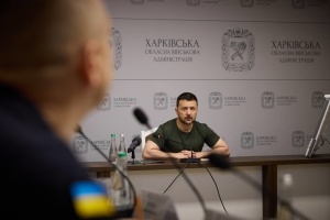 Зеленський у Харкові провів нараду про оперативну обстановку в регіоні