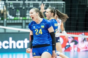 Жіноча збірна України здолала Австрію у Золотій Євролізі з волейболу