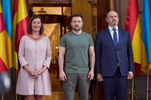 Zelensky meets with Spanish parliamentarians