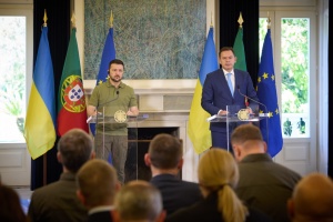 Zelensky: Ukraine and Portugal will cooperate for decades