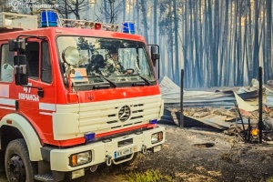 У Вовчанській громаді через обстріли сталася пожежа, знищені десятки будівель