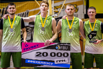Клуб Push Team виграв фінальний етап чемпіонату України з баскетболу 3х3