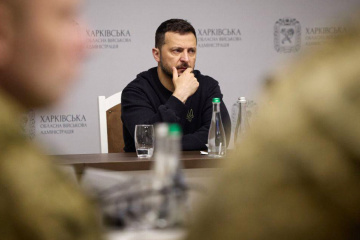 Zelensky held meeting in Kharkiv