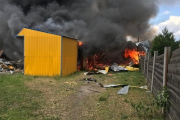 Guerre en Ukraine : Plusieurs destructions de l’infrastructure civile après une frappe aérienne russe sur Zolotchiv