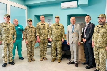 日本、ウクライナ国境警備庁の病院にＭＲＩ機材を供与